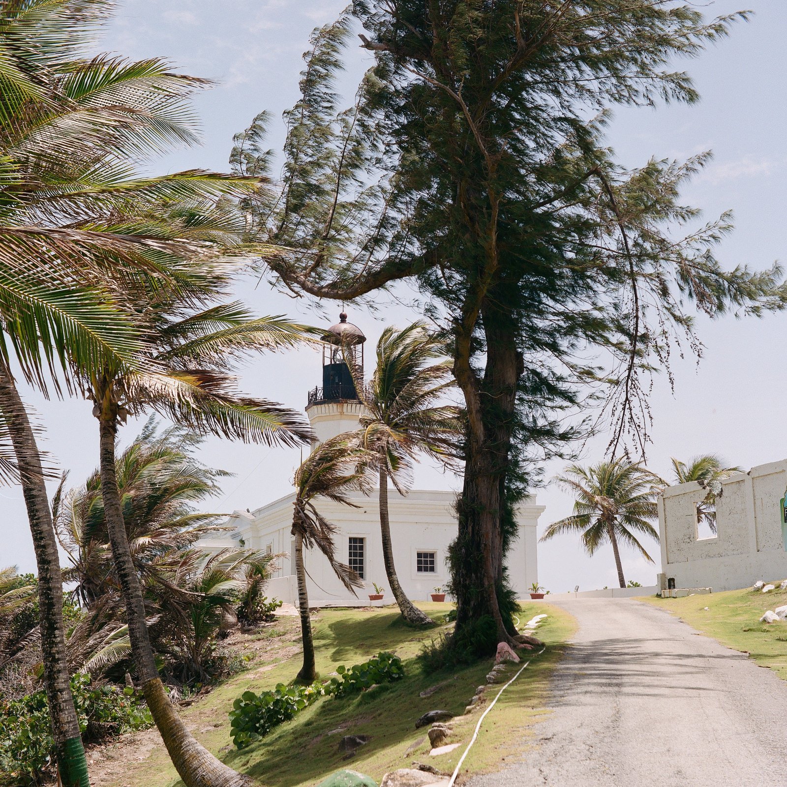 A lighthouse in Maunabo, PR